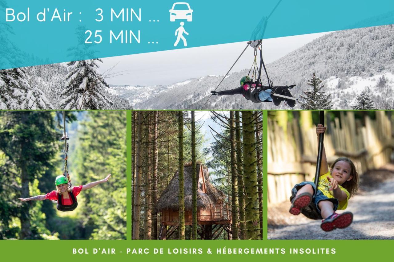 Le "Chalet De Minette" 2 Etoiles La Bresse Kültér fotó