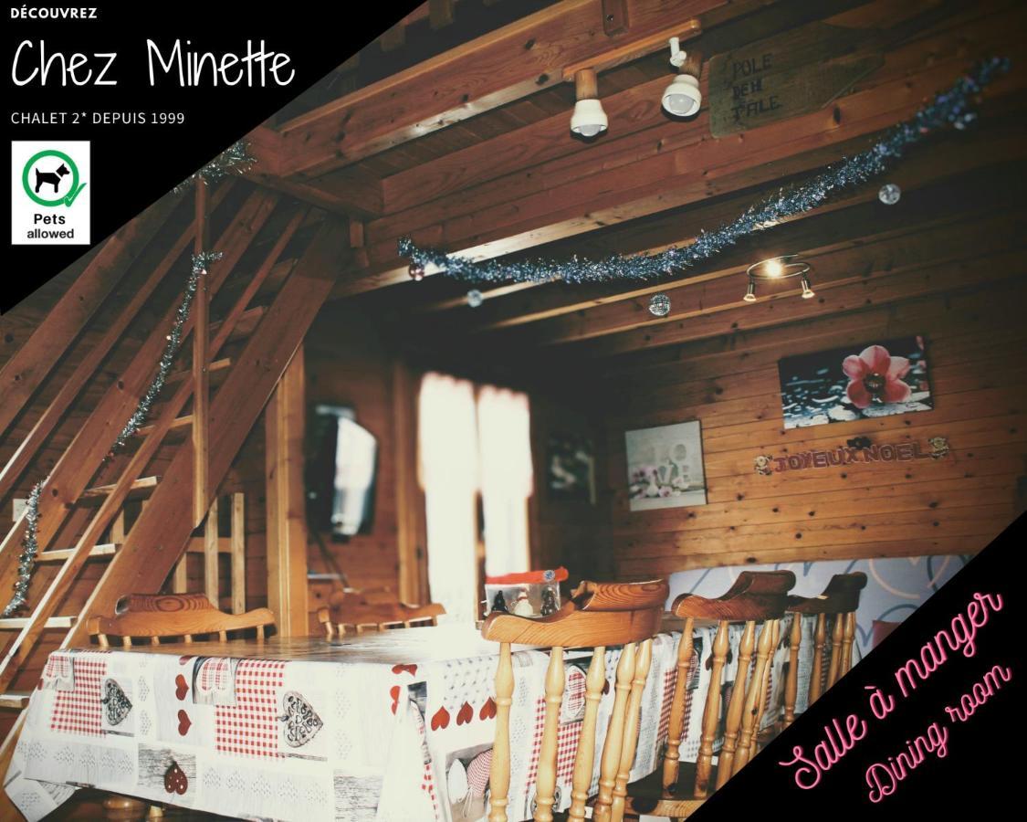 Le "Chalet De Minette" 2 Etoiles La Bresse Kültér fotó